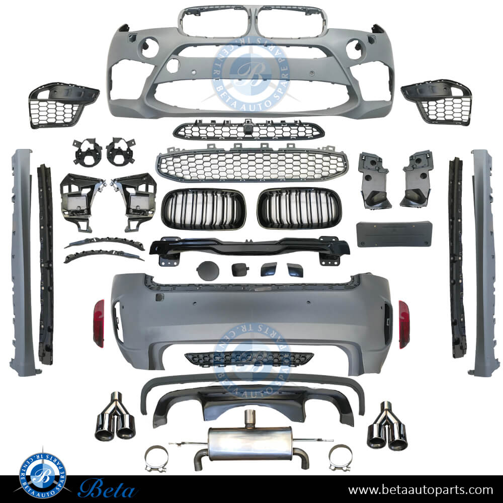 Body Kit X6M Look for BMW X6 F16 2015-2019 models Body Kit X6M Look for BMW X6 F16 2015-2019 models